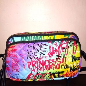 Graffiti print  crossbody